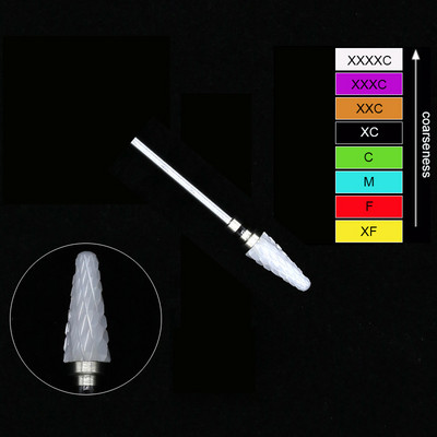 Keramikas volframa nagu urbjmašīnas frēze manikīram pedikīram nagu vīles Buferis nagu mākslas aprīkojums aksesuāri rīks