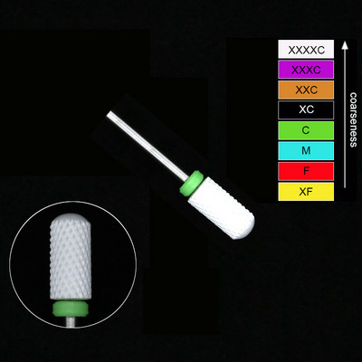 Keramikas volframa nagu urbjmašīnas frēze manikīram pedikīram nagu vīles Buferis nagu mākslas aprīkojums aksesuāri rīks