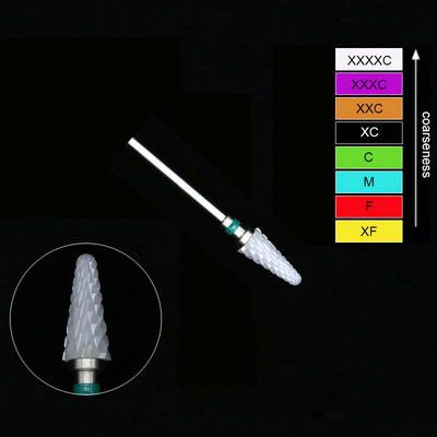 Keramikas volframa nagu urbjmašīnas frēze manikīram pedikīram nagu vīles Buferis nagu mākslas aprīkojums aksesuāri rīks