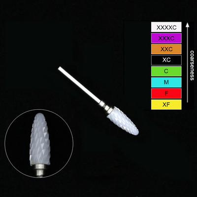 Keramikas volframa nagu urbjmašīnas frēze manikīram pedikīram nagu vīles Buferis nagu mākslas aprīkojums aksesuāri rīks