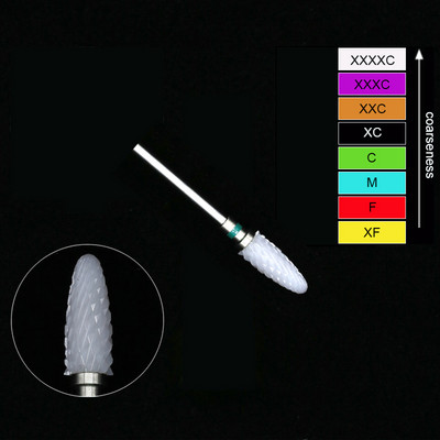Keramikas volframa nagu urbjmašīnas frēze manikīram pedikīram nagu vīles Buferis nagu mākslas aprīkojums aksesuāri rīks