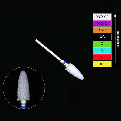 Keramikas volframa nagu urbjmašīnas frēze manikīram pedikīram nagu vīles Buferis nagu mākslas aprīkojums aksesuāri rīks