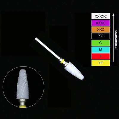 Keramikas volframa nagu urbjmašīnas frēze manikīram pedikīram nagu vīles Buferis nagu mākslas aprīkojums aksesuāri rīks