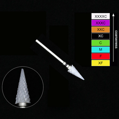 Keramikas volframa nagu urbjmašīnas frēze manikīram pedikīram nagu vīles Buferis nagu mākslas aprīkojums aksesuāri rīks