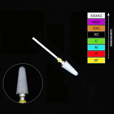 Keramikas volframa nagu urbjmašīnas frēze manikīram pedikīram nagu vīles Buferis nagu mākslas aprīkojums aksesuāri rīks