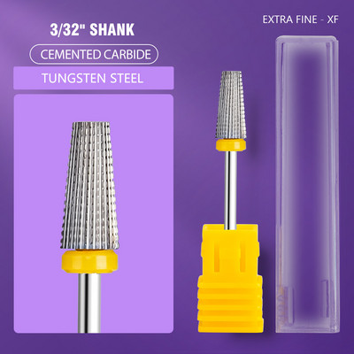 Keramikas volframa karbīda nagu urbjmašīnas rotējošais frēzēšanas naglu griezējs elektriskā urbjmašīna manikīra pedikīra instrumentiem