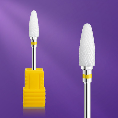 Keramikas volframa karbīda nagu urbjmašīnas rotējošais frēzēšanas naglu griezējs elektriskā urbjmašīna manikīra pedikīra instrumentiem