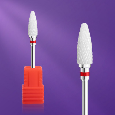 Keramikas volframa karbīda nagu urbjmašīnas rotējošais frēzēšanas naglu griezējs elektriskā urbjmašīna manikīra pedikīra instrumentiem