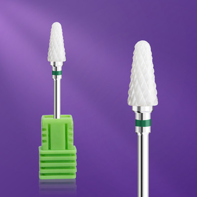 Keramikas volframa karbīda nagu urbjmašīnas rotējošais frēzēšanas naglu griezējs elektriskā urbjmašīna manikīra pedikīra instrumentiem