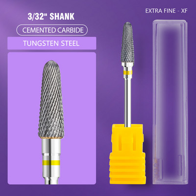 Keramikas volframa karbīda nagu urbjmašīnas rotējošais frēzēšanas naglu griezējs elektriskā urbjmašīna manikīra pedikīra instrumentiem