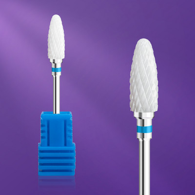 Keramikas volframa karbīda nagu urbjmašīnas rotējošais frēzēšanas naglu griezējs elektriskā urbjmašīna manikīra pedikīra instrumentiem