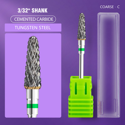 Keramikas volframa karbīda nagu urbjmašīnas rotējošais frēzēšanas naglu griezējs elektriskā urbjmašīna manikīra pedikīra instrumentiem