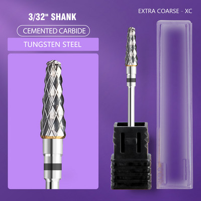 Keramikas volframa karbīda nagu urbjmašīnas rotējošais frēzēšanas naglu griezējs elektriskā urbjmašīna manikīra pedikīra instrumentiem