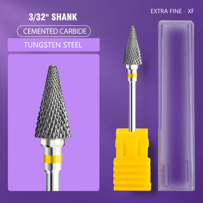 Keramikas volframa karbīda nagu urbjmašīnas rotējošais frēzēšanas naglu griezējs elektriskā urbjmašīna manikīra pedikīra instrumentiem