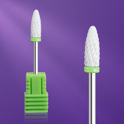 Keramikas volframa karbīda nagu urbjmašīnas rotējošais frēzēšanas naglu griezējs elektriskā urbjmašīna manikīra pedikīra instrumentiem