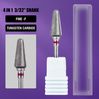 Keramikas volframa karbīda nagu urbjmašīnas rotējošais frēzēšanas naglu griezējs elektriskā urbjmašīna manikīra pedikīra instrumentiem