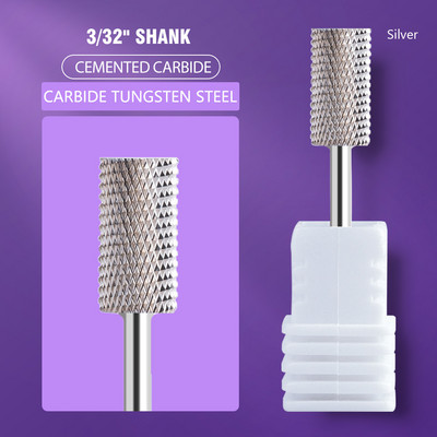 Keramikas volframa karbīda nagu urbjmašīnas rotējošais frēzēšanas naglu griezējs elektriskā urbjmašīna manikīra pedikīra instrumentiem