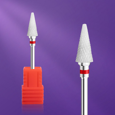 Keramikas volframa karbīda nagu urbjmašīnas rotējošais frēzēšanas naglu griezējs elektriskā urbjmašīna manikīra pedikīra instrumentiem