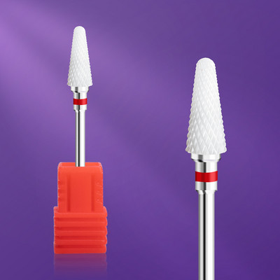 Keramikas volframa karbīda nagu urbjmašīnas rotējošais frēzēšanas naglu griezējs elektriskā urbjmašīna manikīra pedikīra instrumentiem