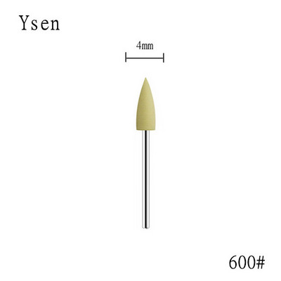 1 gab. Cuspidal galviņa 7 krāsas Gumijas un silīcija karbīda nagu buferis Elektriskā manikīra mašīna nagu urbjmašīna Piederumi Instrumenti Nagu uzgaļi