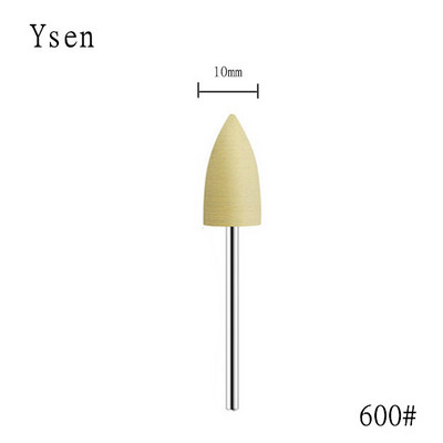 1 gab. Cuspidal galviņa 7 krāsas Gumijas un silīcija karbīda nagu buferis Elektriskā manikīra mašīna nagu urbjmašīna Piederumi Instrumenti Nagu uzgaļi