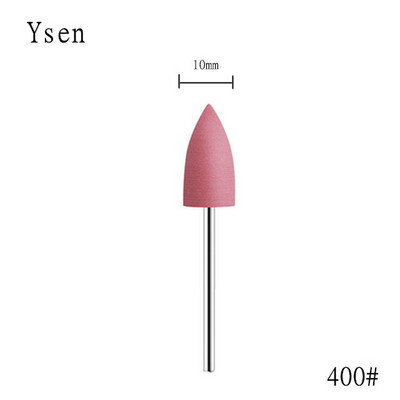 1 gab. Cuspidal galviņa 7 krāsas Gumijas un silīcija karbīda nagu buferis Elektriskā manikīra mašīna nagu urbjmašīna Piederumi Instrumenti Nagu uzgaļi