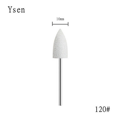 1 gab. Cuspidal galviņa 7 krāsas Gumijas un silīcija karbīda nagu buferis Elektriskā manikīra mašīna nagu urbjmašīna Piederumi Instrumenti Nagu uzgaļi