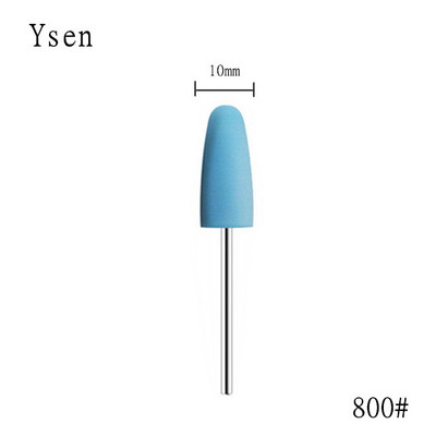 1 gab. Cuspidal galviņa 7 krāsas Gumijas un silīcija karbīda nagu buferis Elektriskā manikīra mašīna nagu urbjmašīna Piederumi Instrumenti Nagu uzgaļi