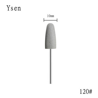 1 gab. Cuspidal galviņa 7 krāsas Gumijas un silīcija karbīda nagu buferis Elektriskā manikīra mašīna nagu urbjmašīna Piederumi Instrumenti Nagu uzgaļi