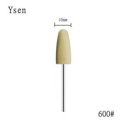 1 gab. Cuspidal galviņa 7 krāsas Gumijas un silīcija karbīda nagu buferis Elektriskā manikīra mašīna nagu urbjmašīna Piederumi Instrumenti Nagu uzgaļi