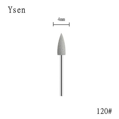 1 gab. Cuspidal galviņa 7 krāsas Gumijas un silīcija karbīda nagu buferis Elektriskā manikīra mašīna nagu urbjmašīna Piederumi Instrumenti Nagu uzgaļi