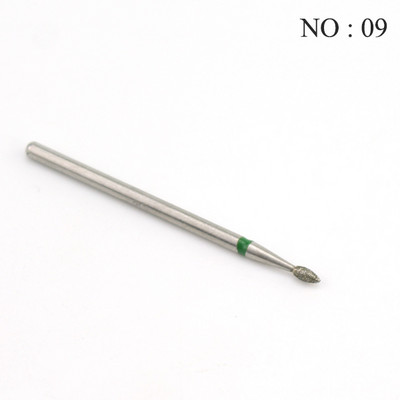 29 veidi Dimanta keramikas nagu urbjmašīnas frēzes manikīram Rotējošie uzgaļi kutikulas tīrīšanai Piederumi Nagu vīles Mākslas instrumenti