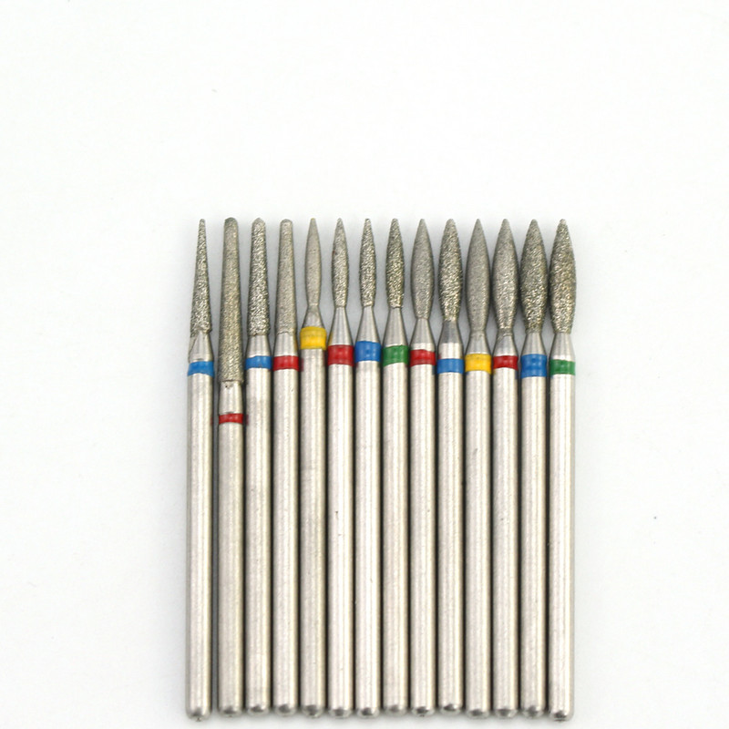 29 veidi Dimanta keramikas nagu urbjmašīnas frēzes manikīram Rotējošie uzgaļi kutikulas tīrīšanai Piederumi Nagu vīles Mākslas instrumenti