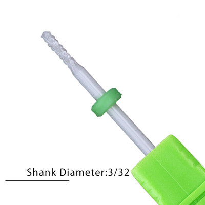 Nagu urbji Flame Keramikas griezēji manikīram Elektriskā pedikīra nagu uzgaļi Gēla lakas noņemšanas vīles Burr nagu aksesuāri