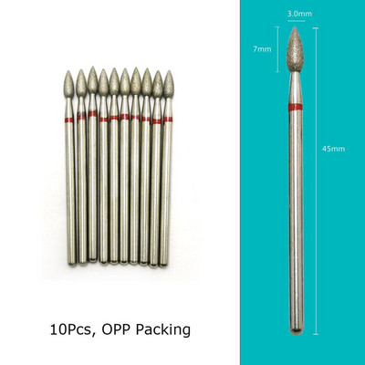 HYTOOS nagu urbji Dimanta griezēji manikīram kutikulas frēze pedikīram nagiem Aksesuāri Instrumenti