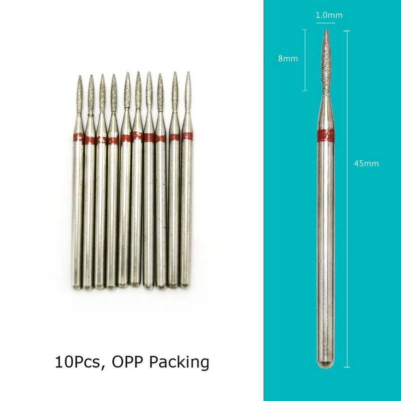 HYTOOS nagu urbji Dimanta griezēji manikīram kutikulas frēze pedikīram nagiem Aksesuāri Instrumenti