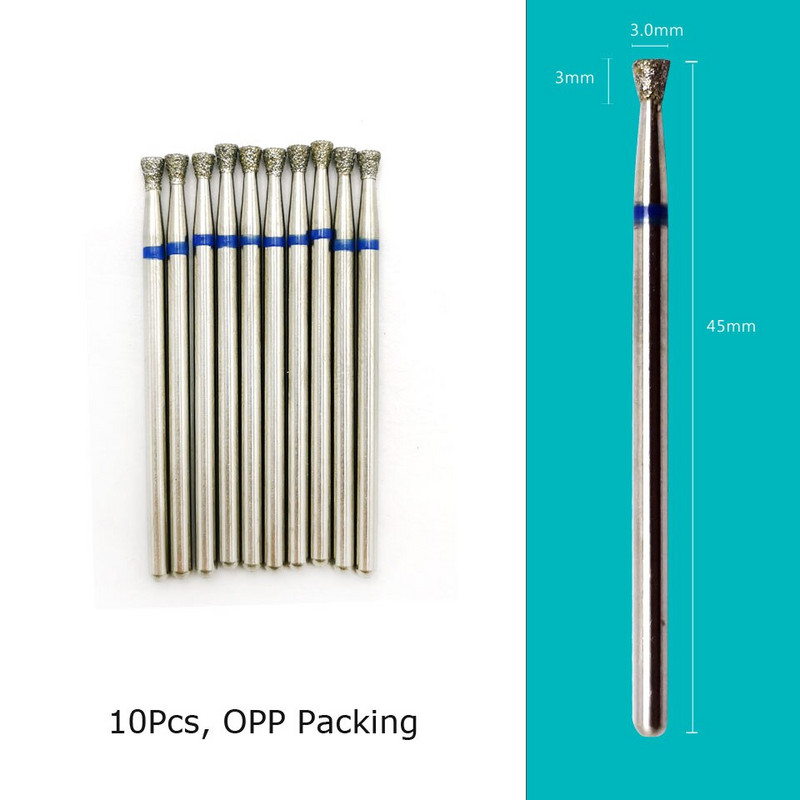 HYTOOS nagu urbji Dimanta griezēji manikīram kutikulas frēze pedikīram nagiem Aksesuāri Instrumenti