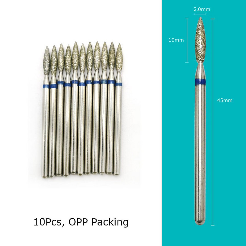 HYTOOS nagu urbji Dimanta griezēji manikīram kutikulas frēze pedikīram nagiem Aksesuāri Instrumenti