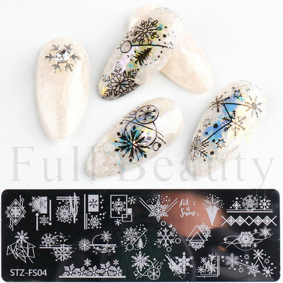 Palmu koku nagu mākslas štancēšanas plāksne vasaras pludmales lapu margrietiņa zieds flamingo attēlu drukāšanas veidnes veidnes nagu mākslas trafareti rīki