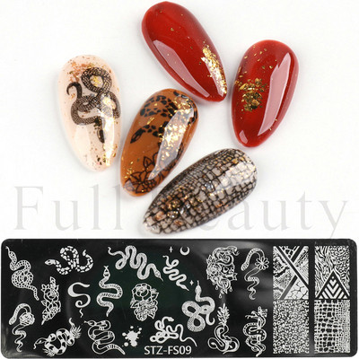 Palmu koku nagu mākslas štancēšanas plāksne vasaras pludmales lapu margrietiņa zieds flamingo attēlu drukāšanas veidnes veidnes nagu mākslas trafareti rīki