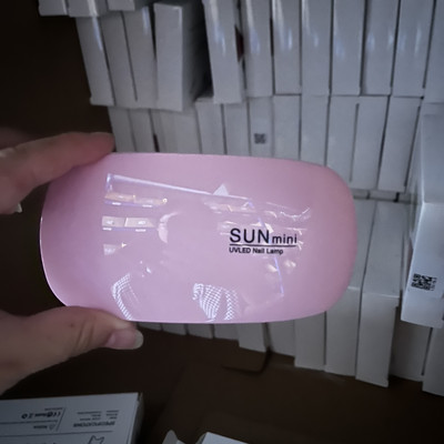 1 gab rozā nagu mākslas žāvēšanas mašīna 36 W pārnēsājama USB UV LED nagu lampa akrila/celtnieka/gēla lakas žāvētājs tauriņa fototerapijas žāvētājs *