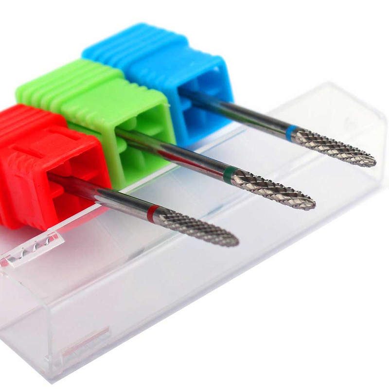 1 kom svrdla od tvrdog metala Električna bušilica Stroj Turpije Glodalo Manikura Burr Uklanjanje zanoktica Mlaznice Oprema za uređenje noktiju