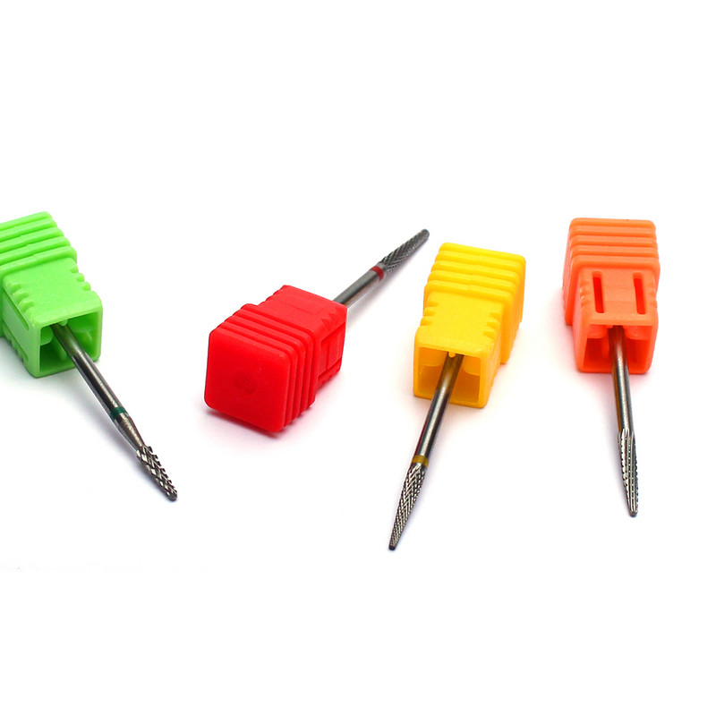 1 kom svrdla od tvrdog metala Električna bušilica Stroj Turpije Glodalo Manikura Burr Uklanjanje zanoktica Mlaznice Oprema za uređenje noktiju