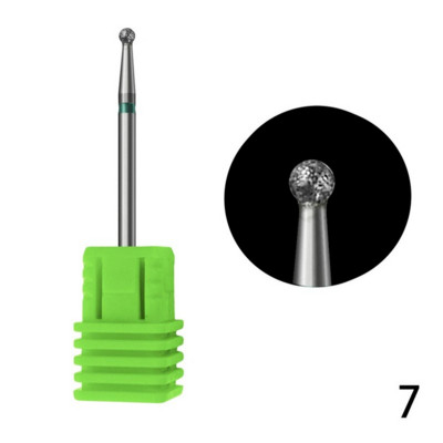 Nagu urbji Labākie dimanta urbji slīpēšanas uzgaļi Aksesuāri gēla nagu lakai manikīram Nails Art Tool Kāta griešanas pulēšana