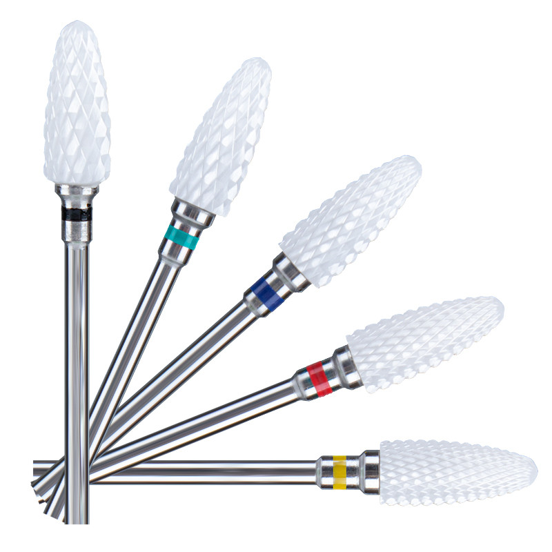 Nagu urbji Elektriskā manikīra mašīnas piederumi Jauns rotācijas frēzēšanas griezējs manikīram Nagu vīļu noņemšanas birstes instrumenti