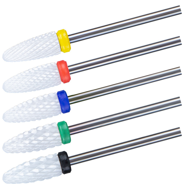 Nagu urbji Elektriskā manikīra mašīnas piederumi Jauns rotācijas frēzēšanas griezējs manikīram Nagu vīļu noņemšanas birstes instrumenti