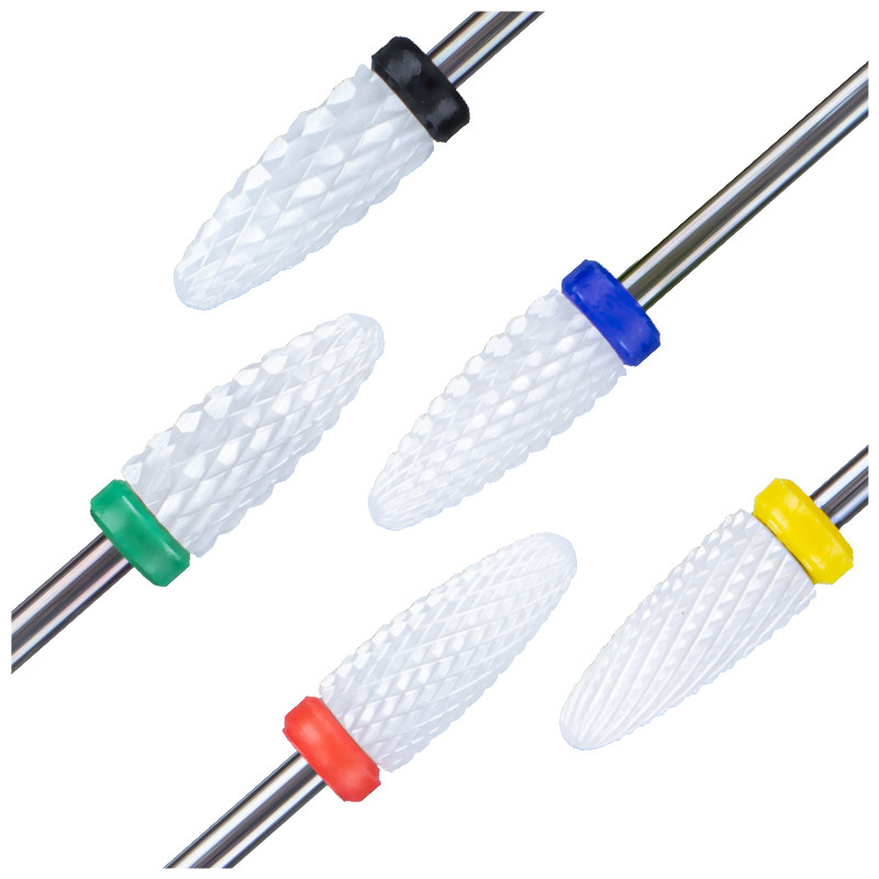 Nagu urbji Elektriskā manikīra mašīnas piederumi Jauns rotācijas frēzēšanas griezējs manikīram Nagu vīļu noņemšanas birstes instrumenti