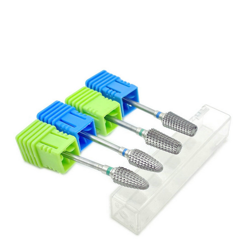 JAUNS volframa karbīda nagu urbjmašīnas frēze manikīram pedikīram nagu vīles Buferis nagu mākslas aprīkojums piederumu rīki