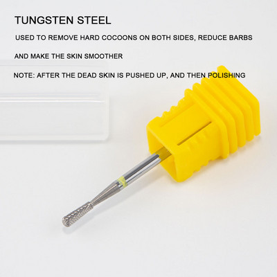 2023 JAUNS volframa tērauda nagu urbjmašīnas frēze nagu noņemšanai želejai dimanta urbjmašīnas atmirušās ādas uzgaļu noņemšanai