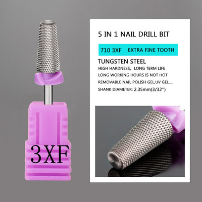 2023 JAUNS volframa tērauda nagu urbjmašīnas frēze nagu noņemšanai želejai dimanta urbjmašīnas atmirušās ādas uzgaļu noņemšanai